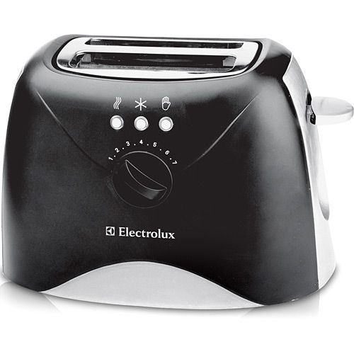 Torradeira Electrolux Promo com Bandeja de Resíduos Preta