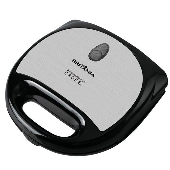 Grill Sanduicheira Crome N - Britânia
